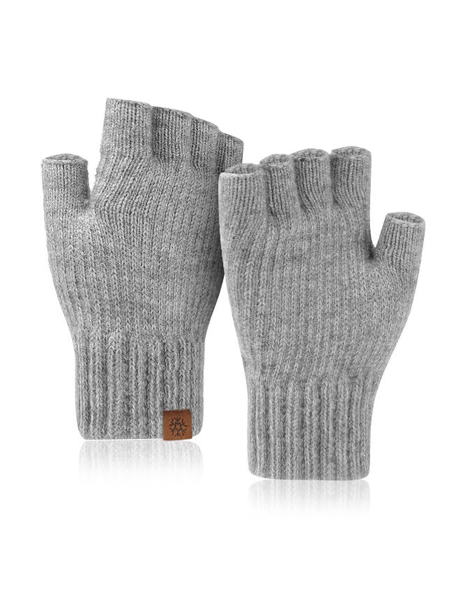 Knitted Fingerless Gloves