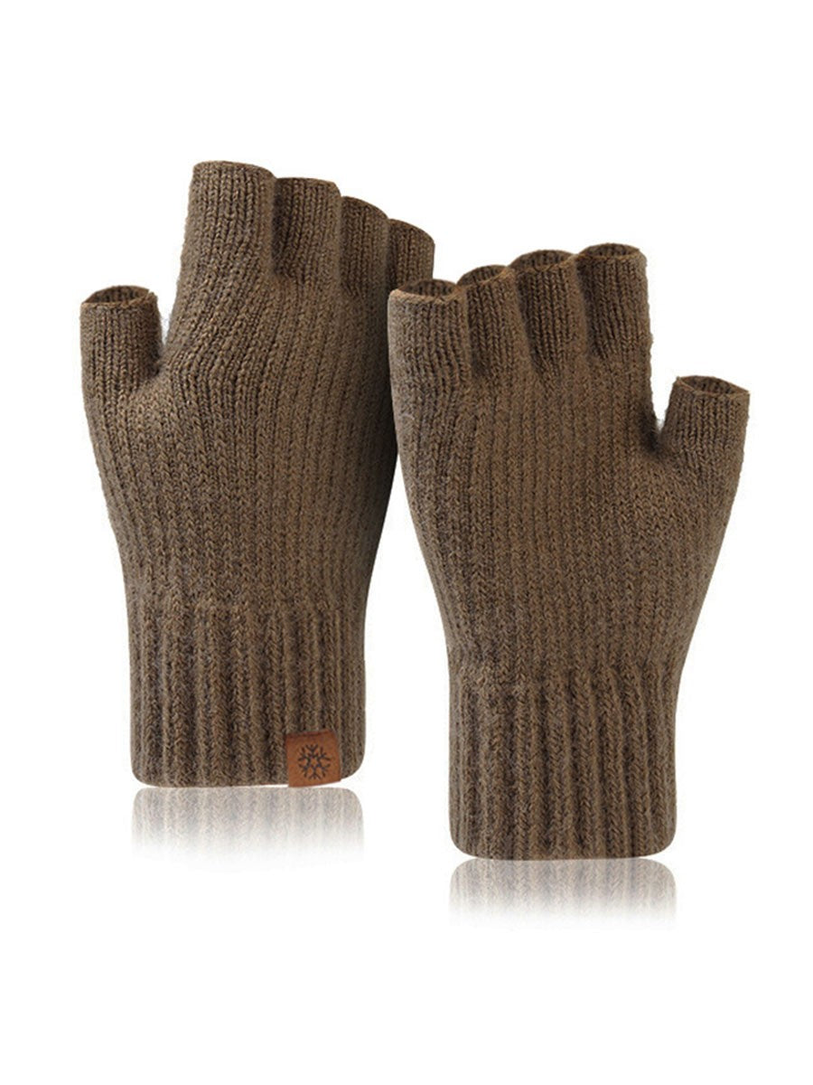 Knitted Fingerless Gloves