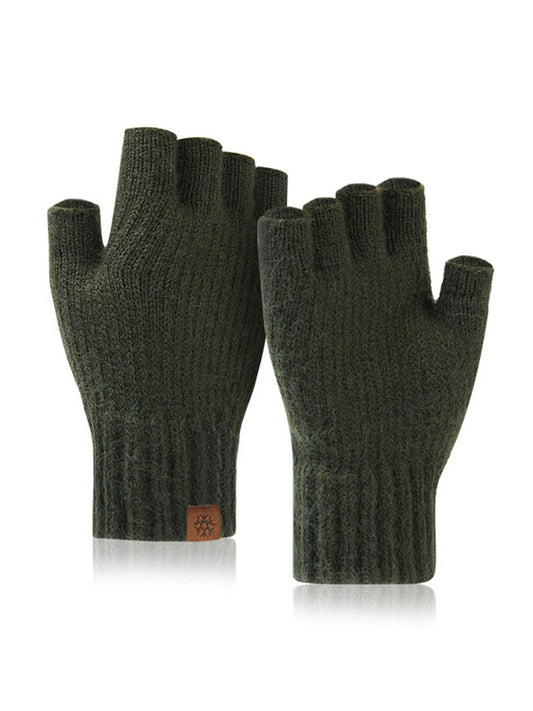 Knitted Fingerless Gloves