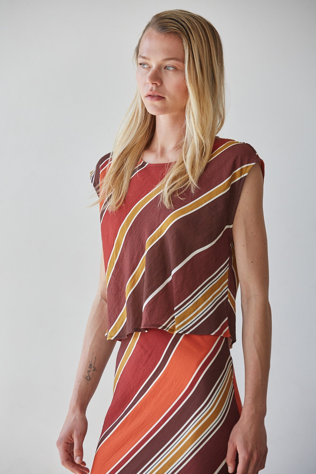 Issey striped top