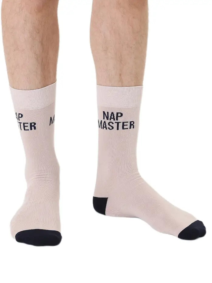 Nap Master Mens Bamboo Crew Socks