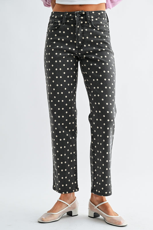 Polka Dot Vintage Straight