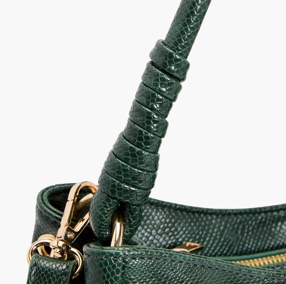 woven braided top handle satchel