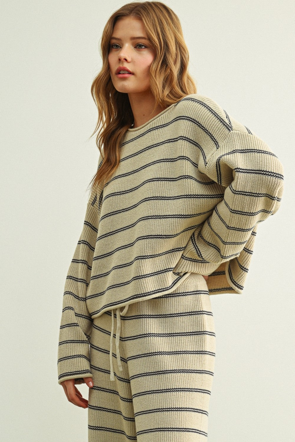 Selina Stripe Sweater Top