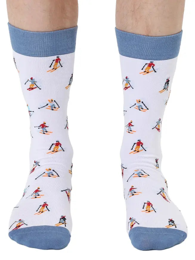 Ski Mens Bamboo Crew Socks