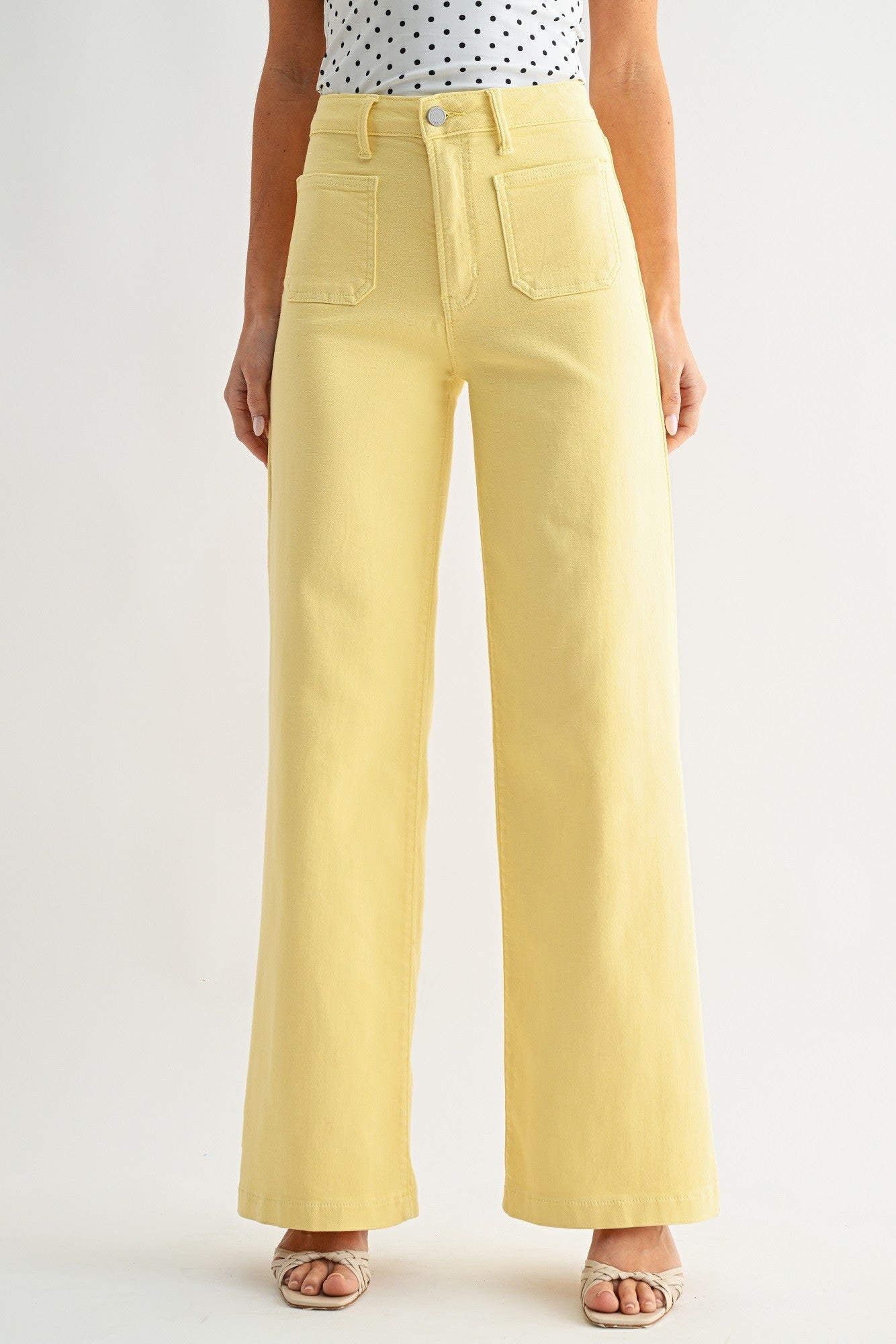 Sunshine Mini Patch Pocket Wide Leg