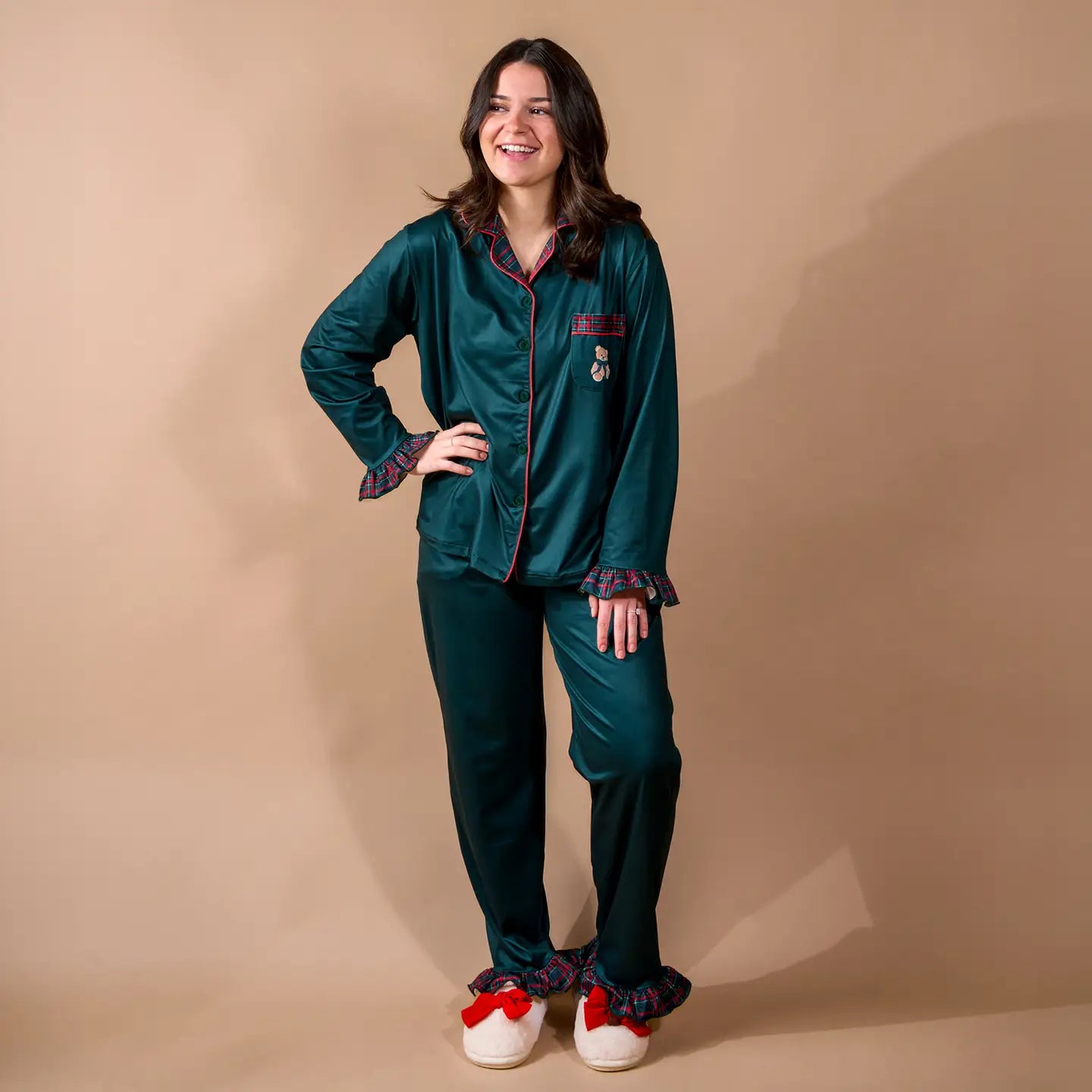 Sweet Dreams Set-Evergreen Plaid