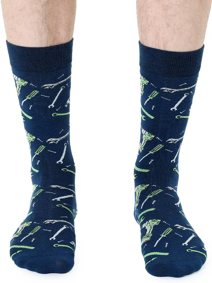 Tools Mens Bamboo Crew Socks