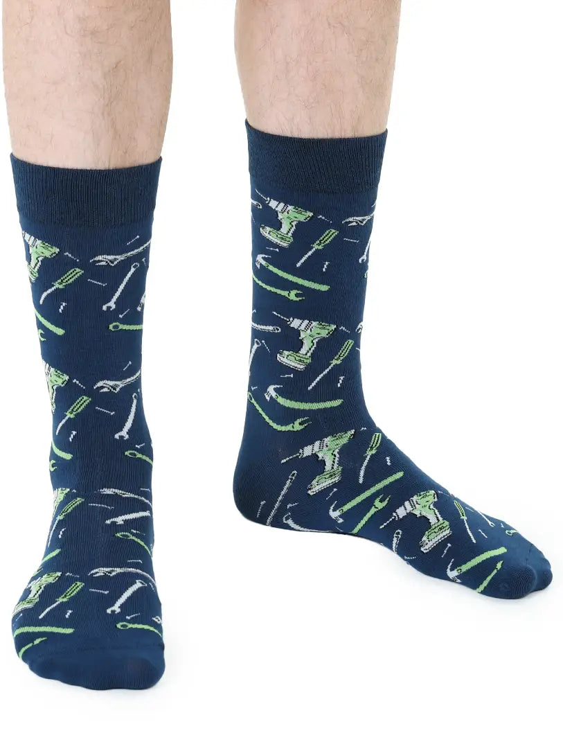 Tools Mens Bamboo Crew Socks