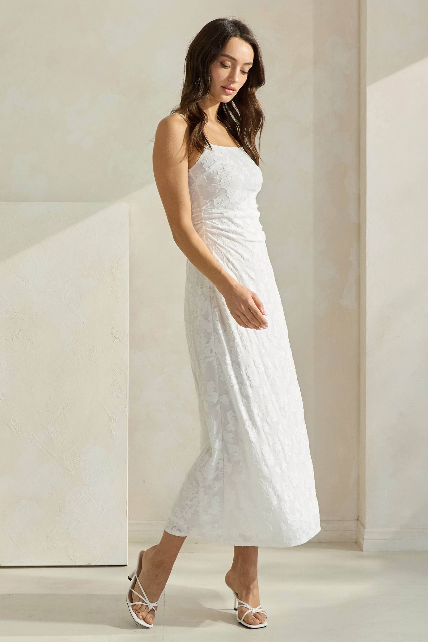 Novelty Textured Maxi Dress