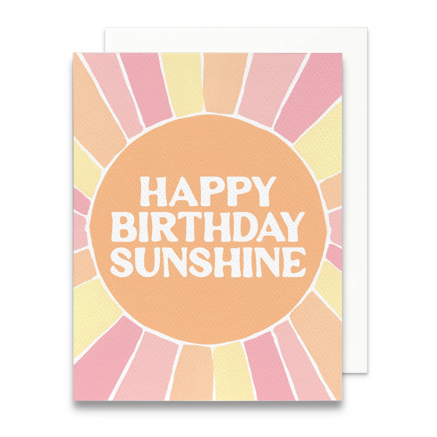 Happy Birthday Sunshine Greeting Card