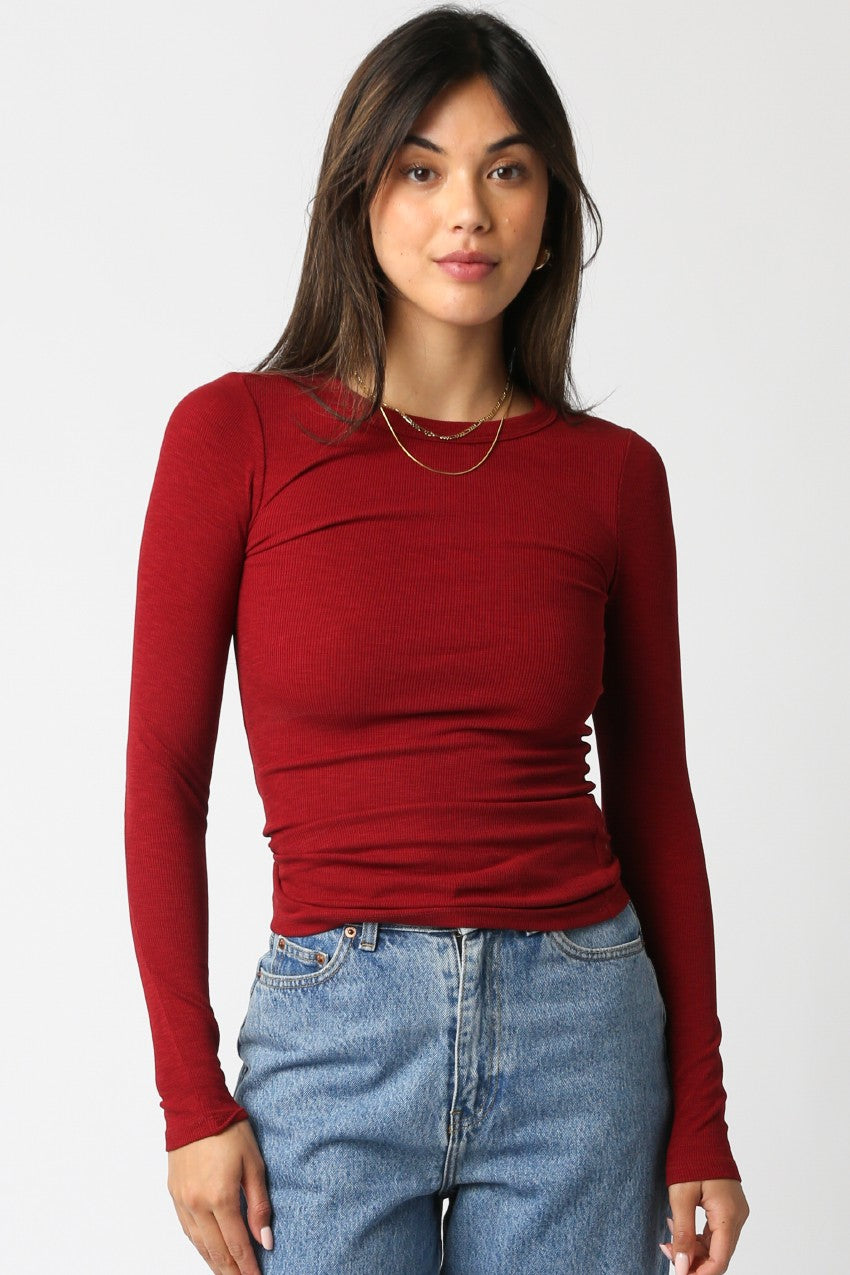 abbey long sleeve top