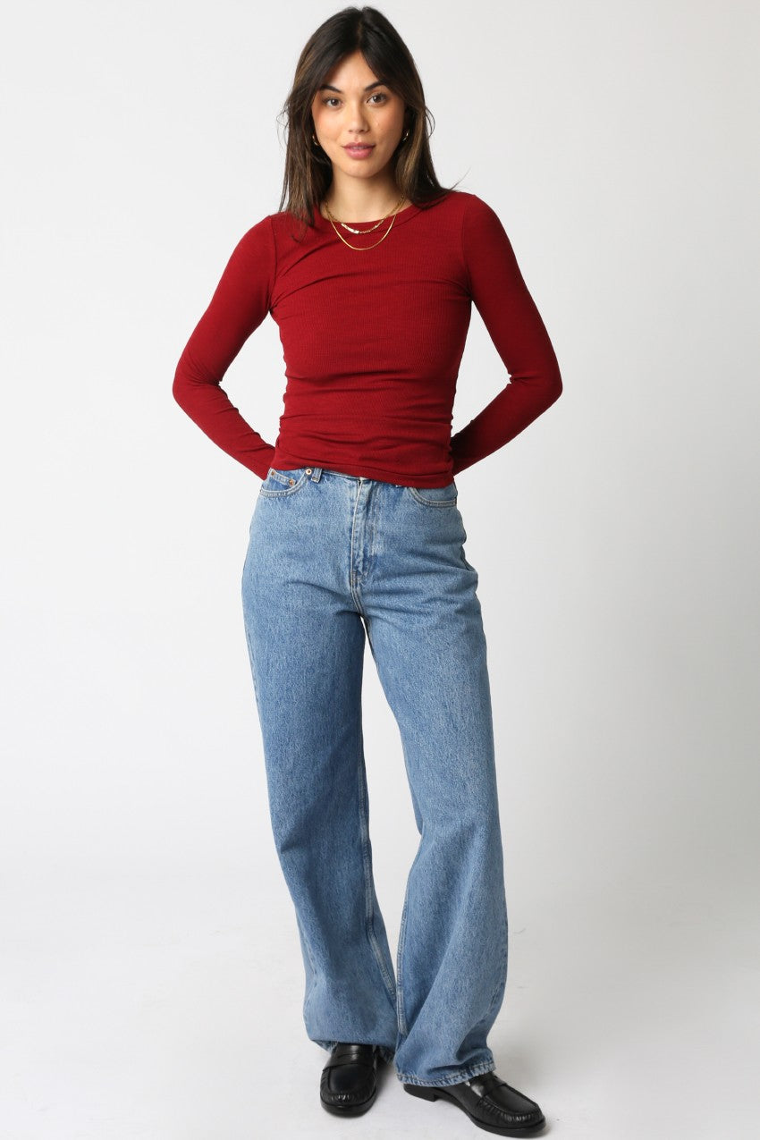 abbey long sleeve top