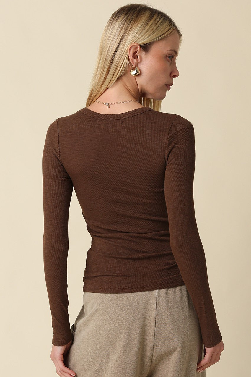 abbey long sleeve top