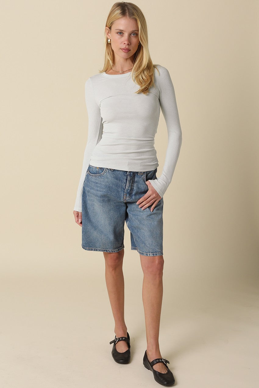 abbey long sleeve top