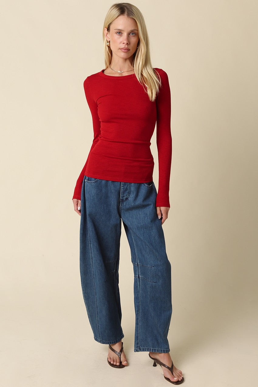 abbey long sleeve top