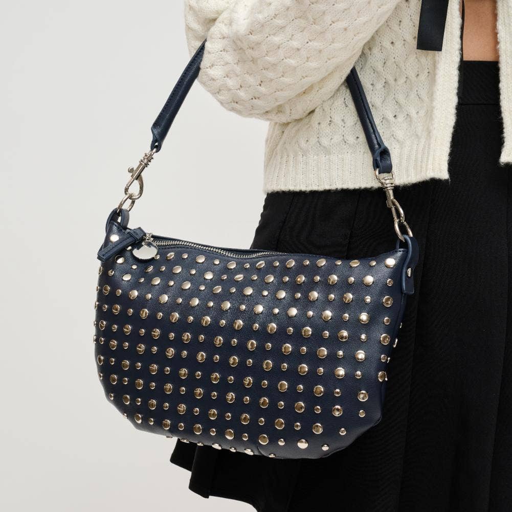 Jordan Studded Shoulder Bag - Crossbody