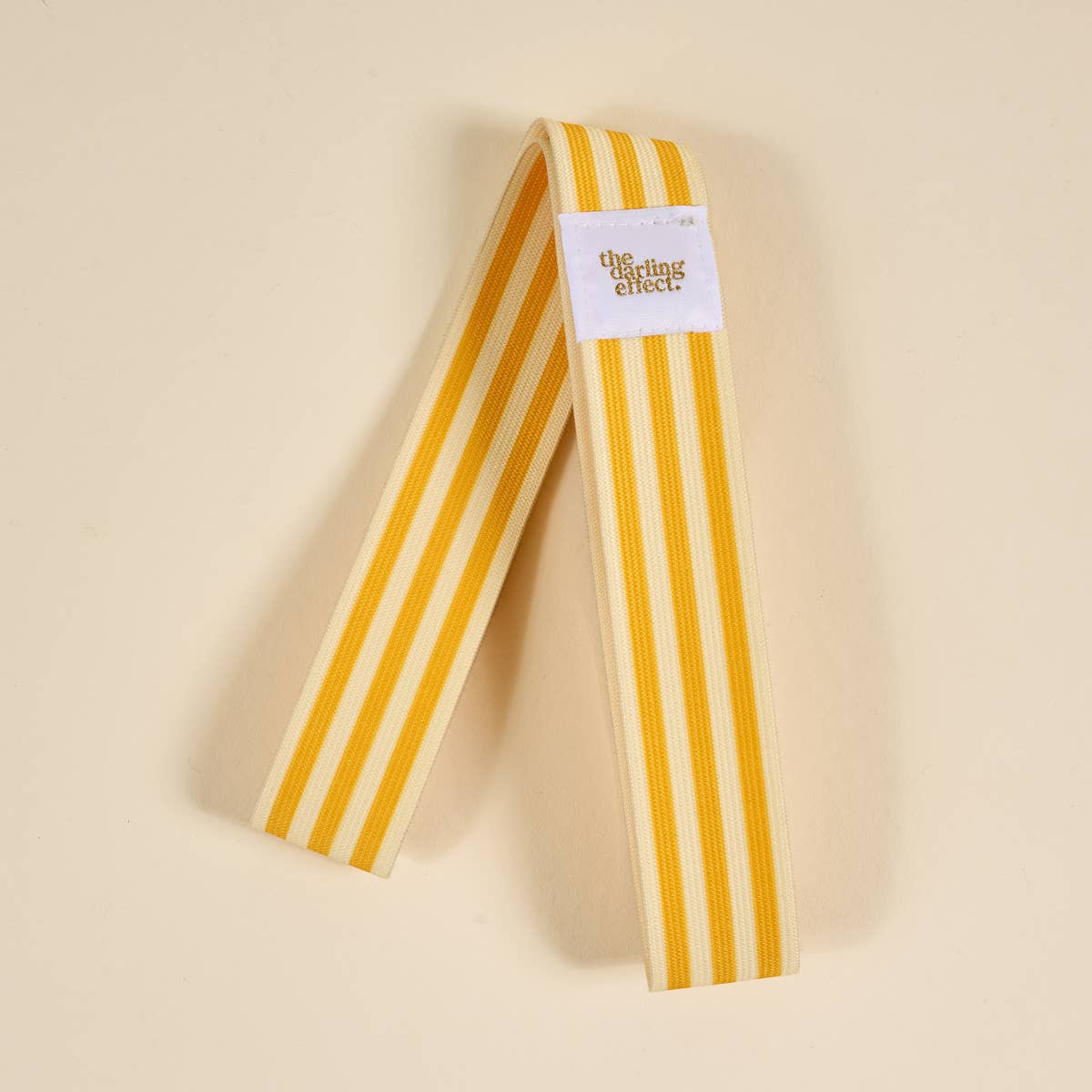 Stay-Put Towel Band–Stripes Yellow