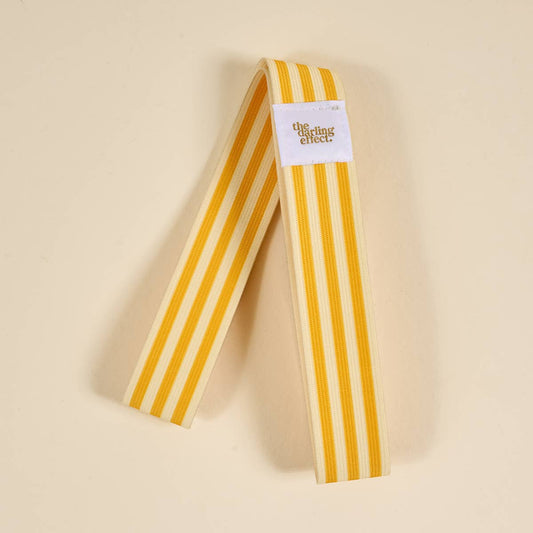 Stay-Put Towel Band–Stripes Yellow