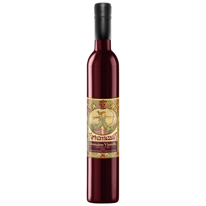 Wine Bottle Umbrella - Artemesia Burgundy
