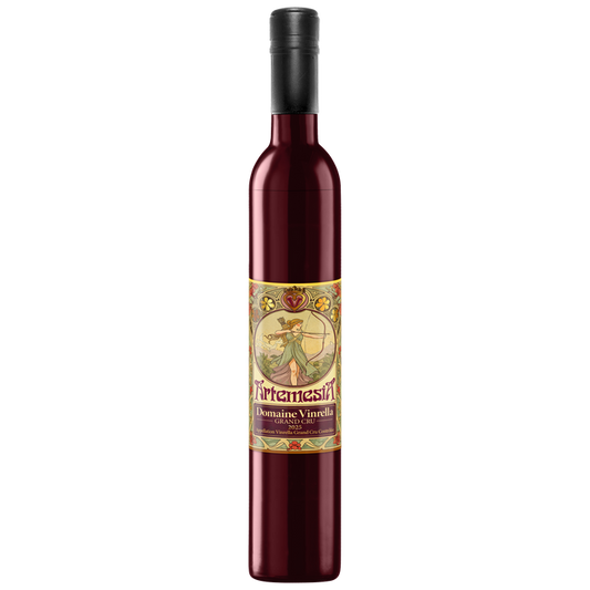 Wine Bottle Umbrella - Artemesia Burgundy