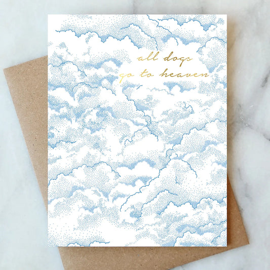 All Dogs Go To Heaven Greeting Card