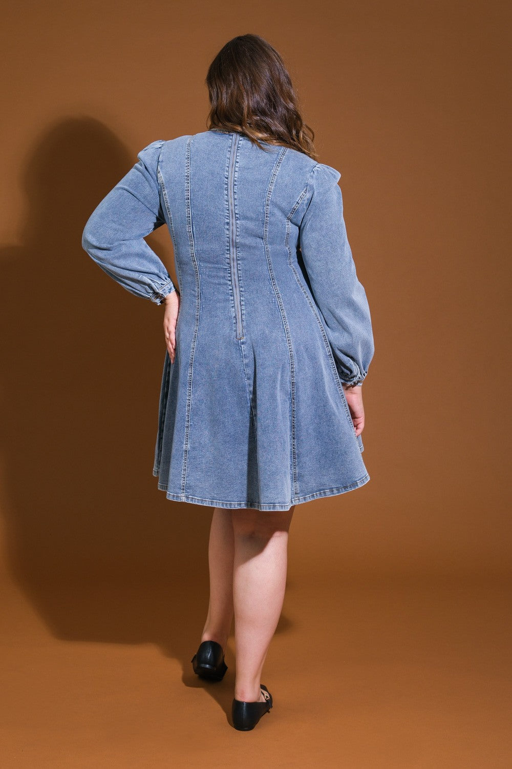 all in denim mini-curvy