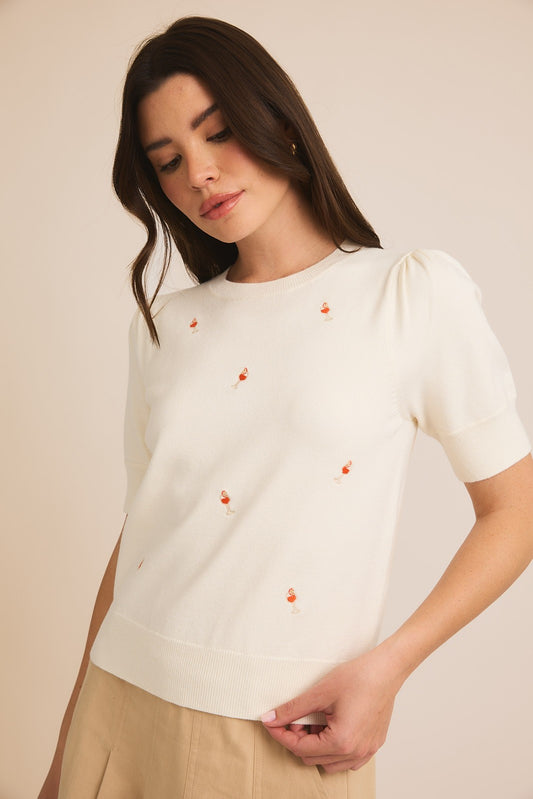 aperol sweater tee