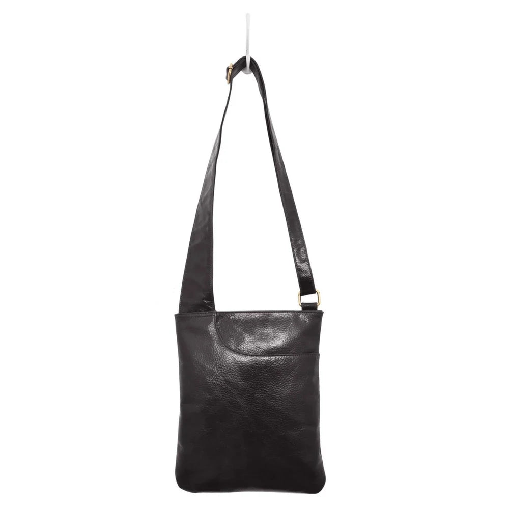 athena leaher crossbody bag
