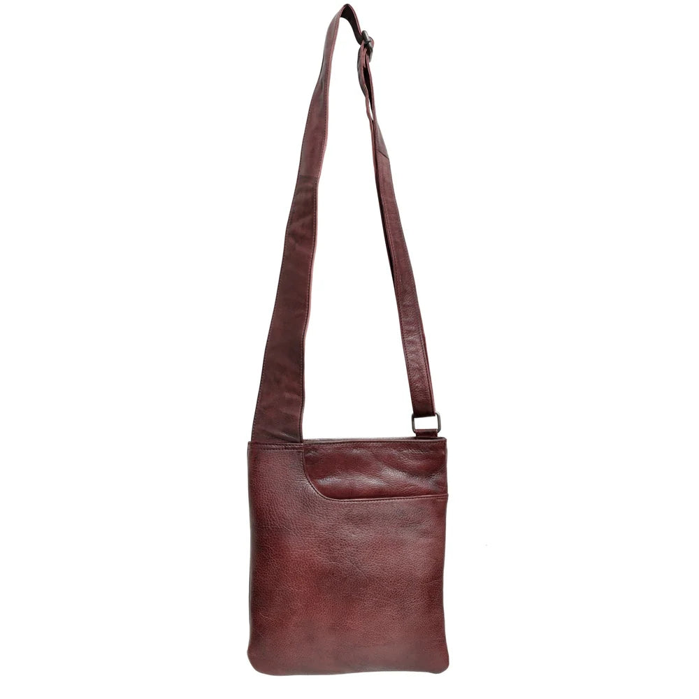 athena leaher crossbody bag