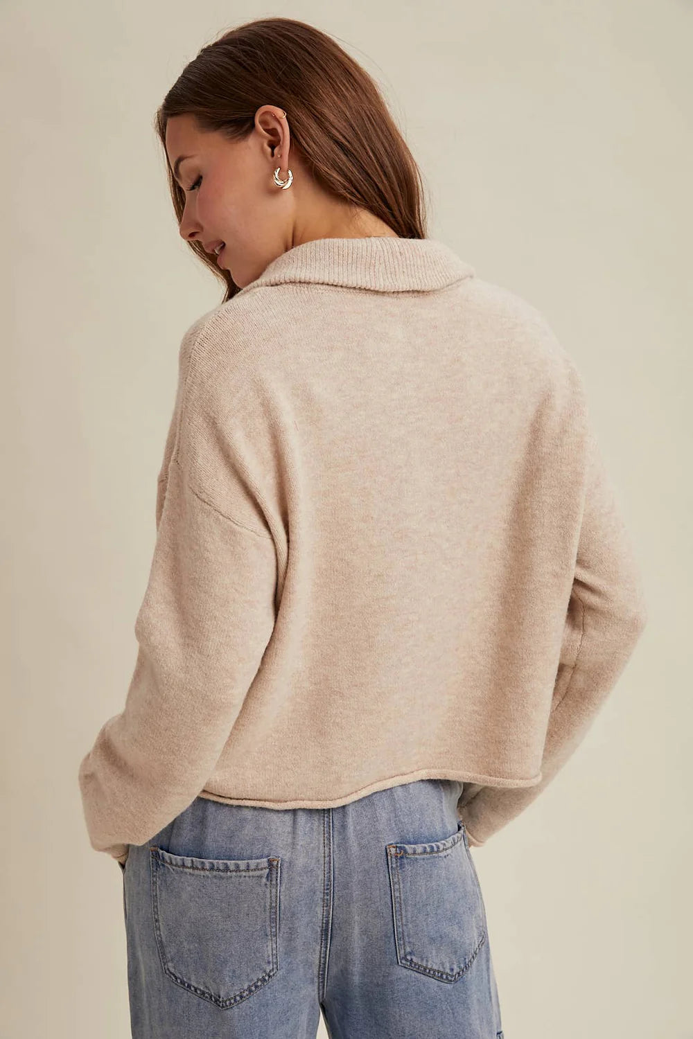 Airplane Mode Half-zip Sweater