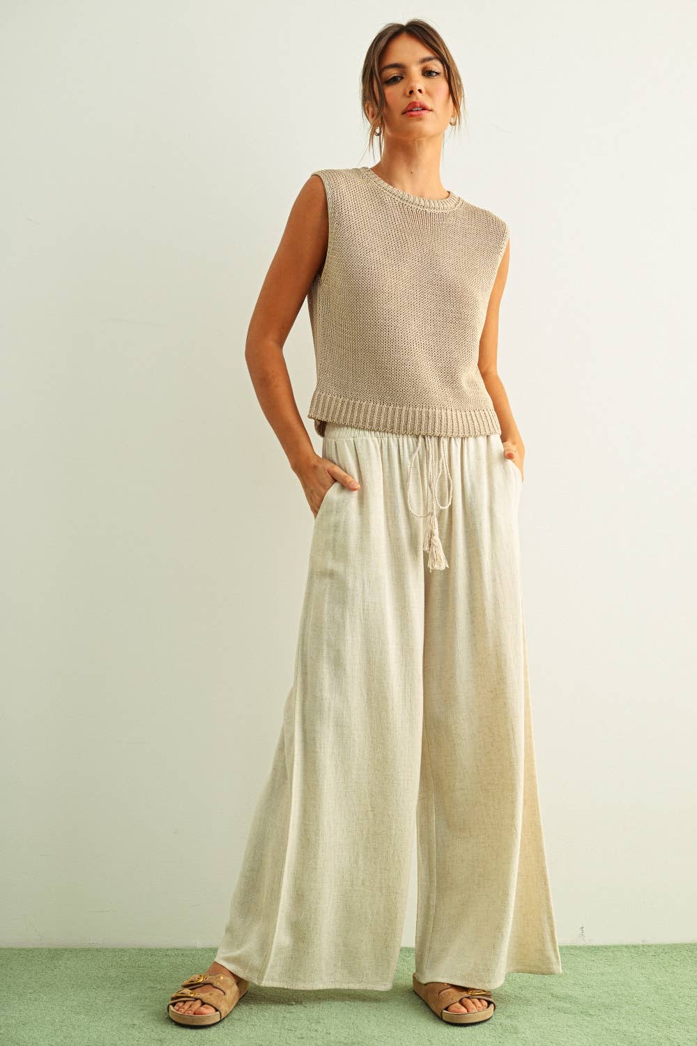 Lucy Sleeveless Knit Top