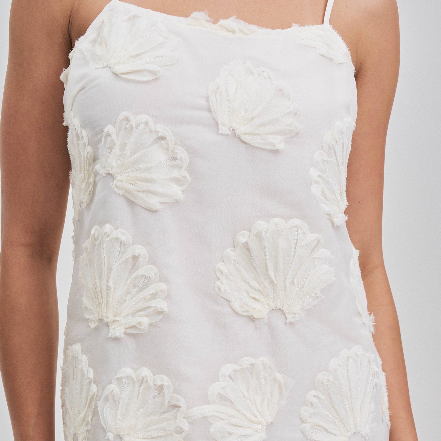 Textured cami maxi dress