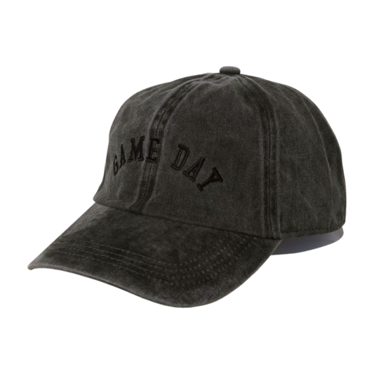GAME DAY Washed Cotton baseball cap