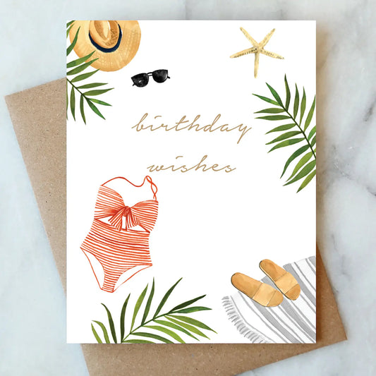 birthday wishes greeting card