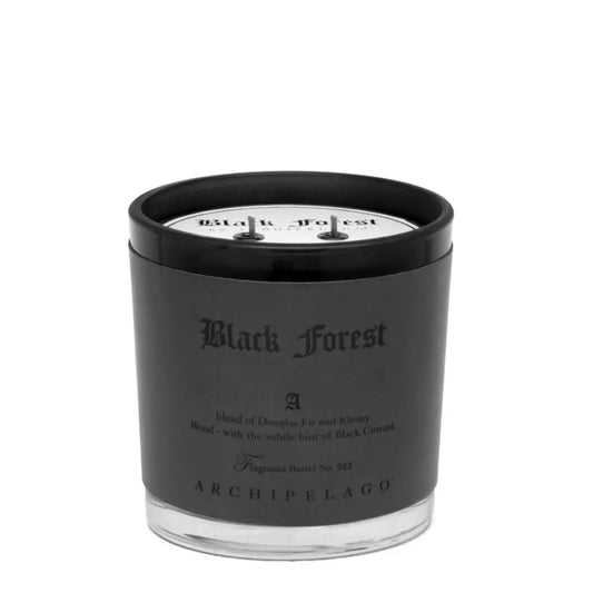 black forest letter press candle