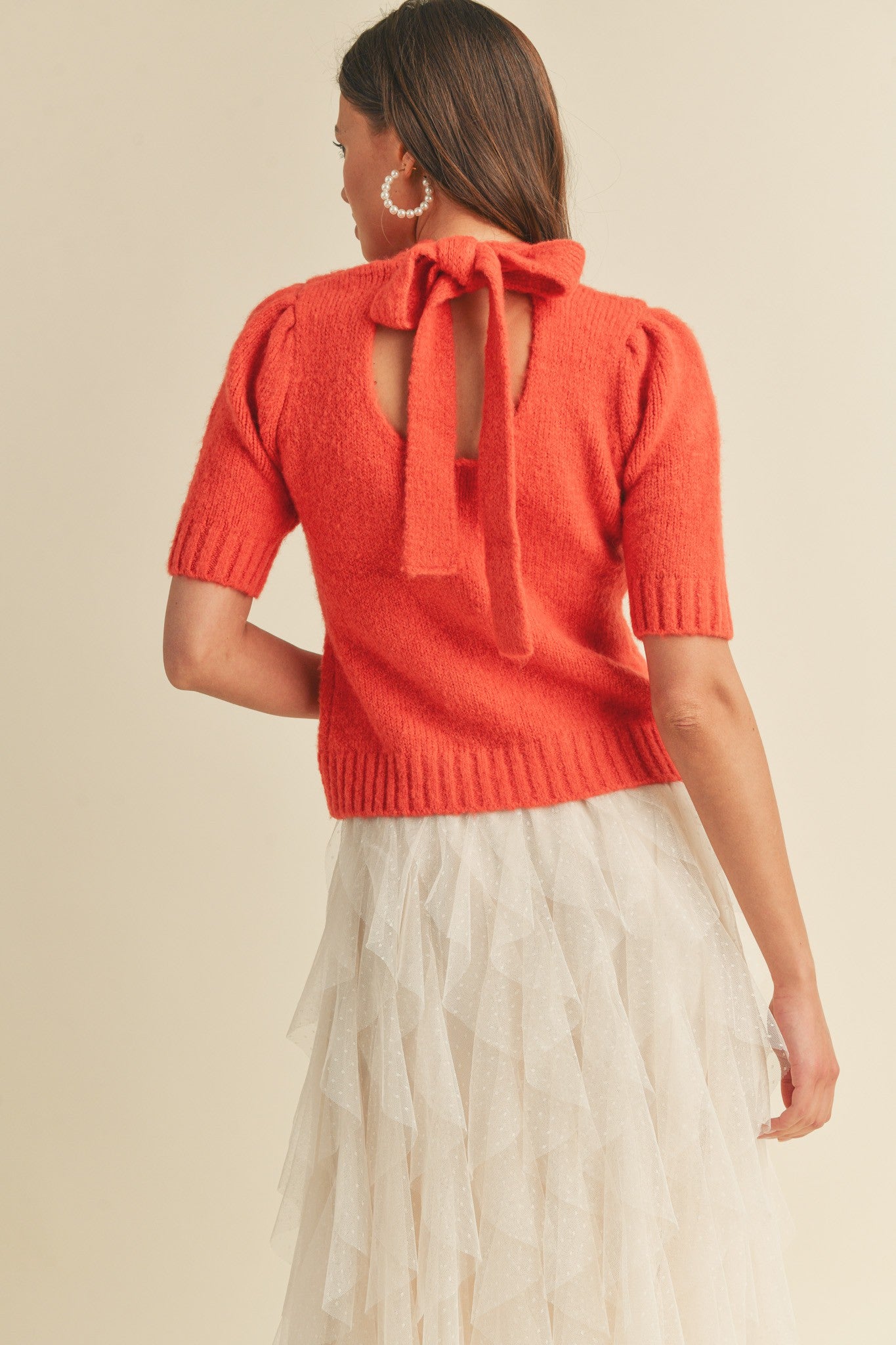 blood orange mocktail sweater