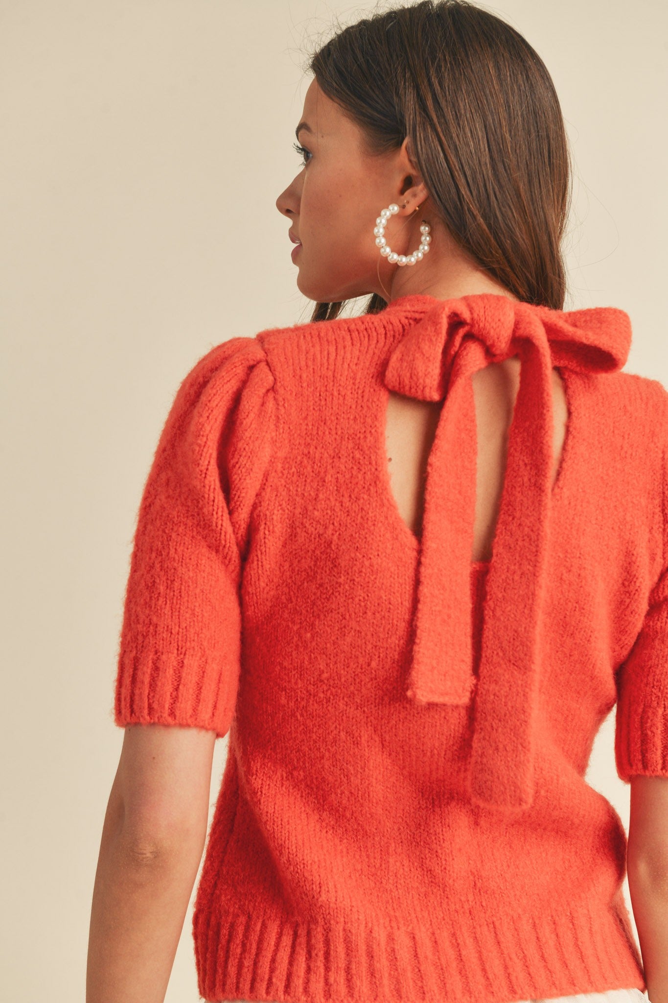 blood orange mocktail sweater