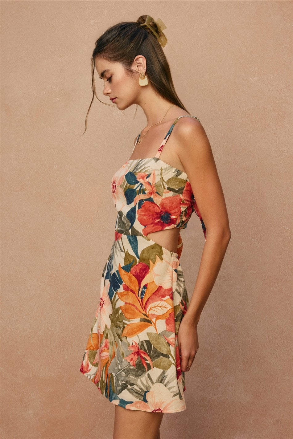 botanic fresco mini dress