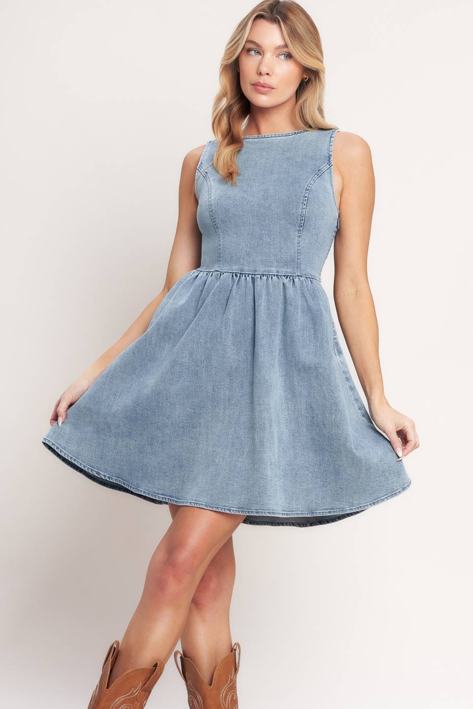 bows before bros mini dress