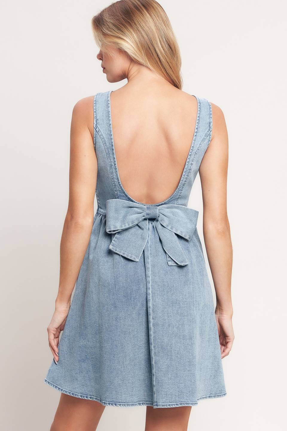 bows before bros mini dress