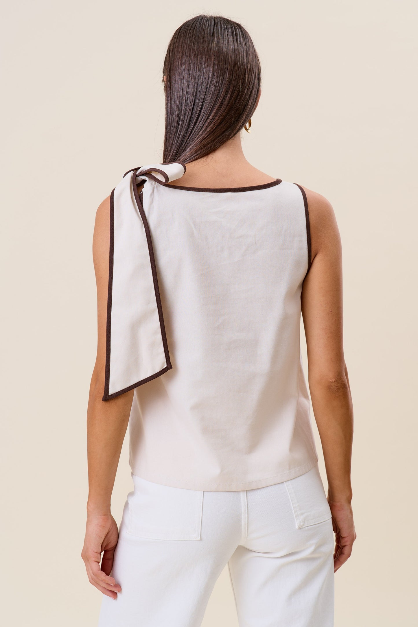 bow shoulder top