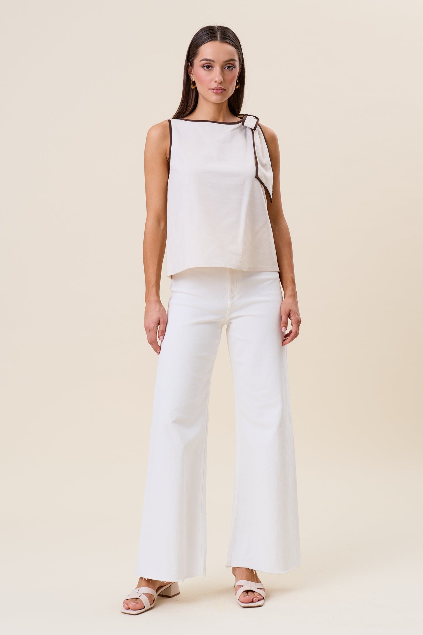 bow shoulder top