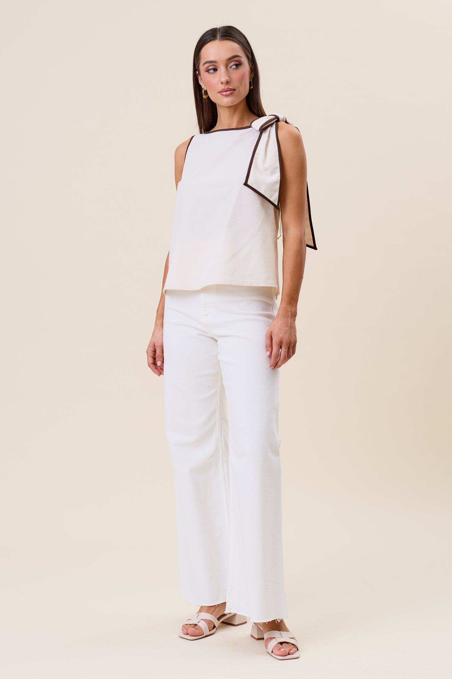 bow shoulder top