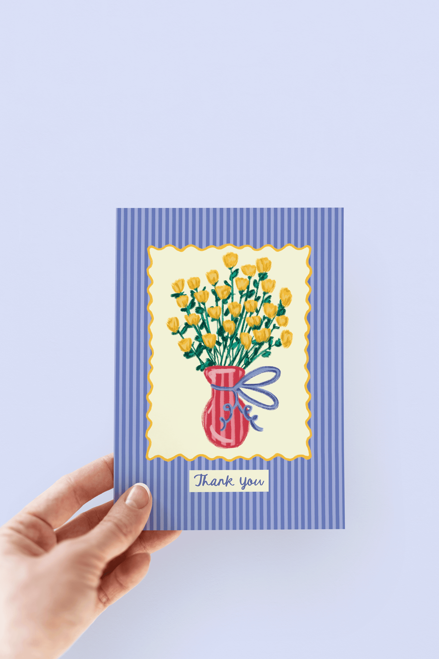 Bundle of Thanks Flowery Appreciation Greeting Card