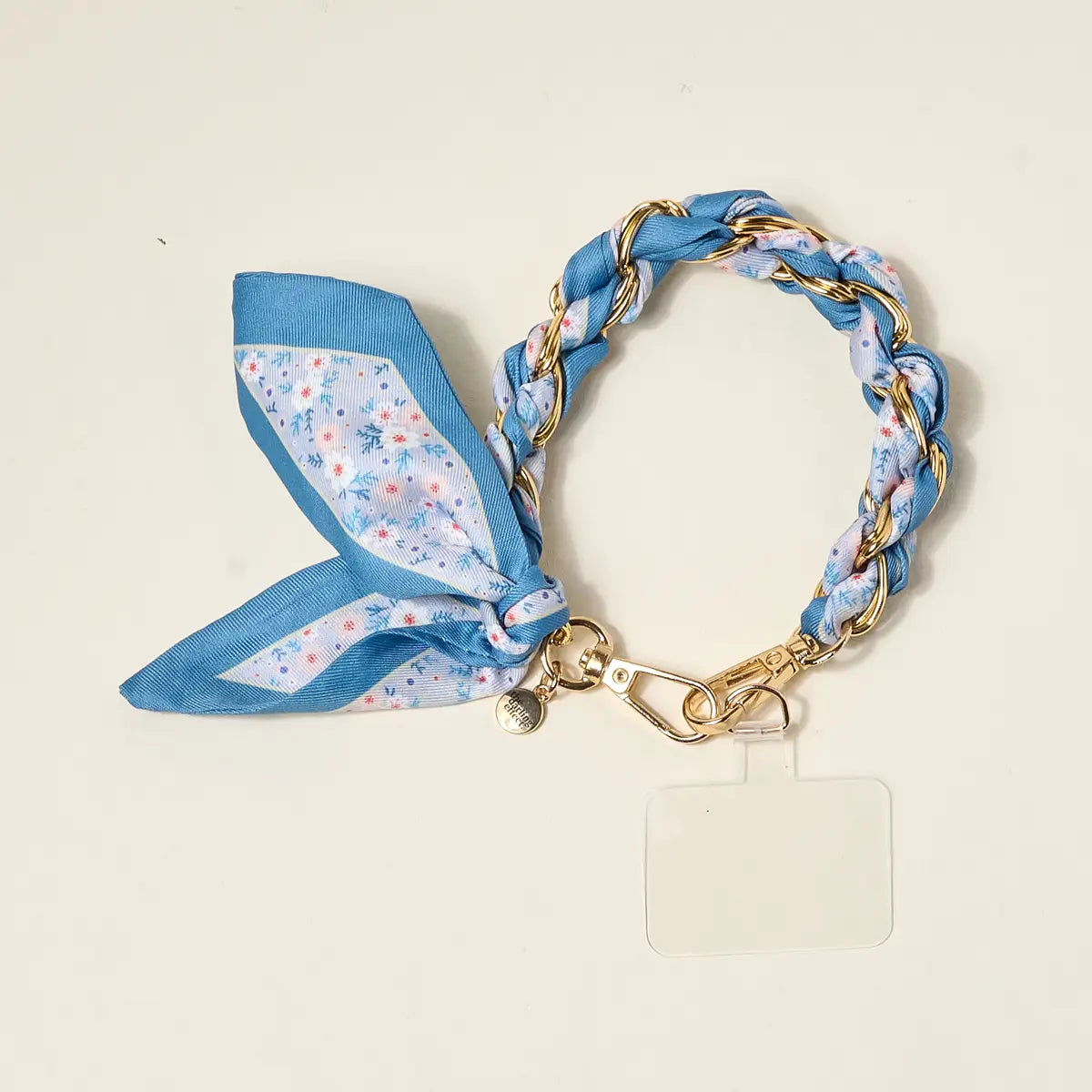 call me later phone scarf-forget me not