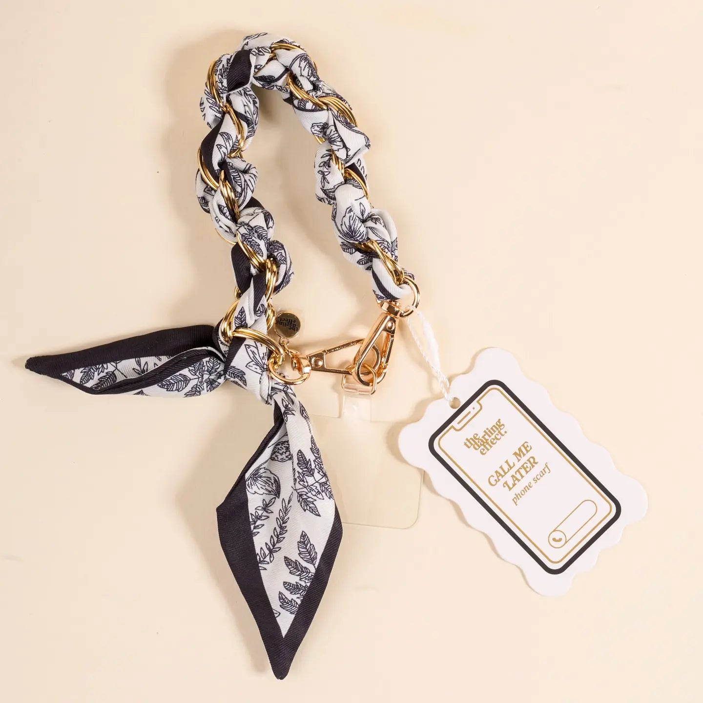 call me later phone scarf-monochrome muse