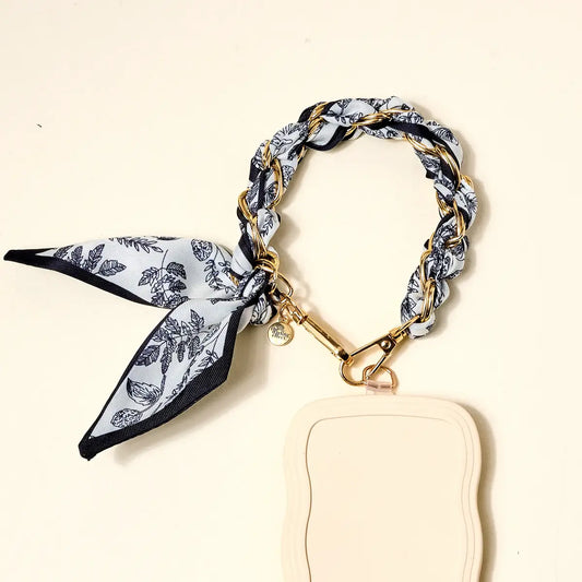 call me later phone scarf-monochrome muse