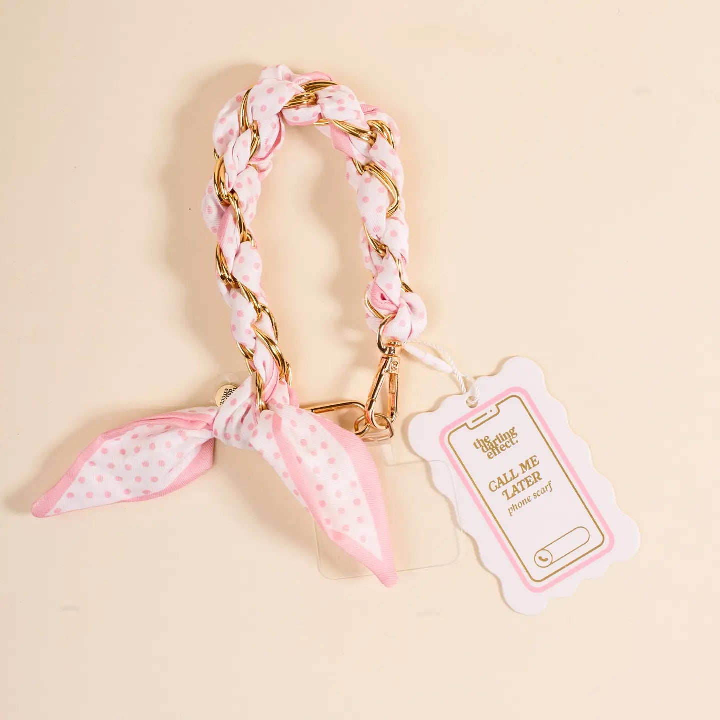 call me later phone scarf-sugar dot