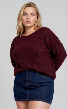 chiara knit sweater-curvy